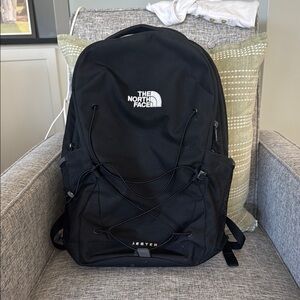 The North Face Jester Backpack in Black and White